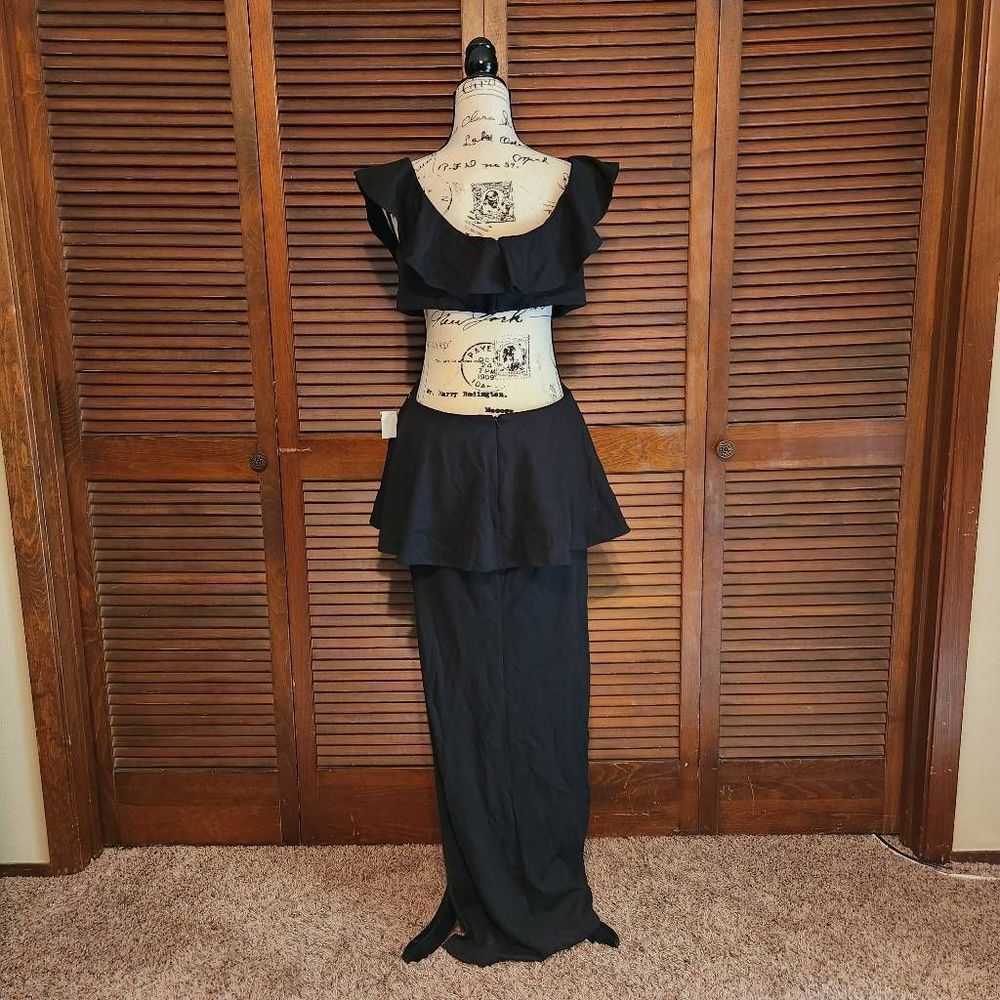 Fame And Partners Firefly Cutout Off Shoulder Dress - Picture 11 of 11